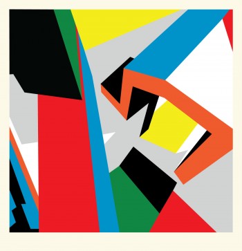 Geometric Abstract Limited Edition Serigraph by Bryce Hudson 2011