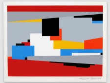 Abstract Geometric Painting: Untitled #23