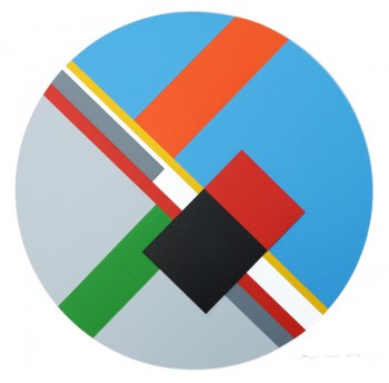 Bryce Hudson abstract geometric art 2013 Untitled Composition # 28